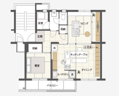 無印リノベーション団地の実例